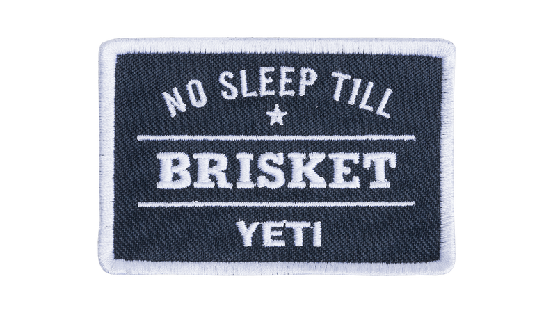No Sleep Till Brisket Patch Yeti