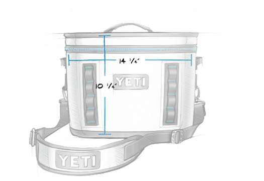 yeti hopper flip 18 dimensions