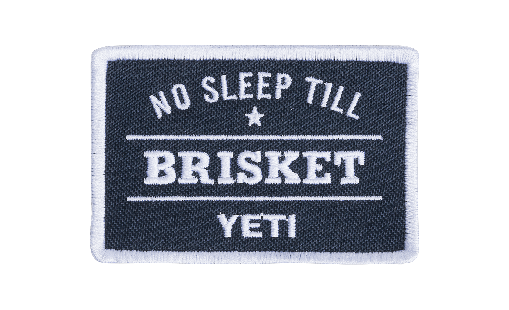 No Sleep Till Brisket Patch YETI